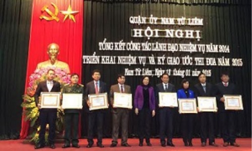 Quận ủy Nam Từ Liêm triển khai nhiệm vụ năm 2015